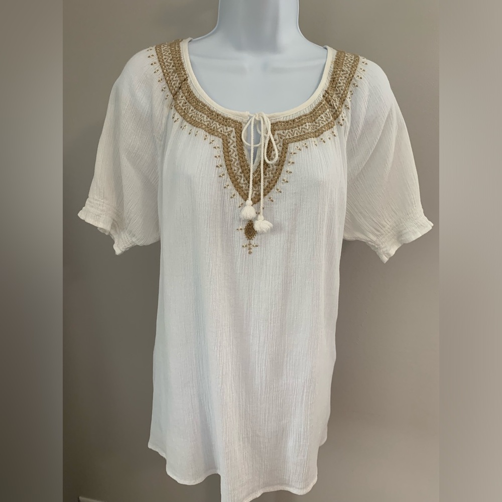 Studio Works Embroidered Top